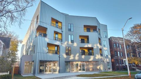 Exterior of Six55 Detroit